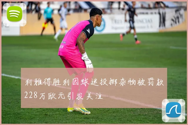 利雅得胜利因球迷投掷杂物被罚款228万欧元引发关注
