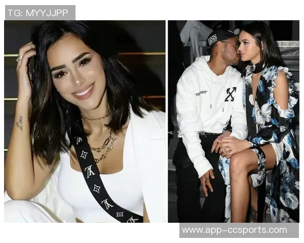 内马尔与女友布鲁娜携手庆祝圣诞节温馨合照中抱着两个可爱女儿